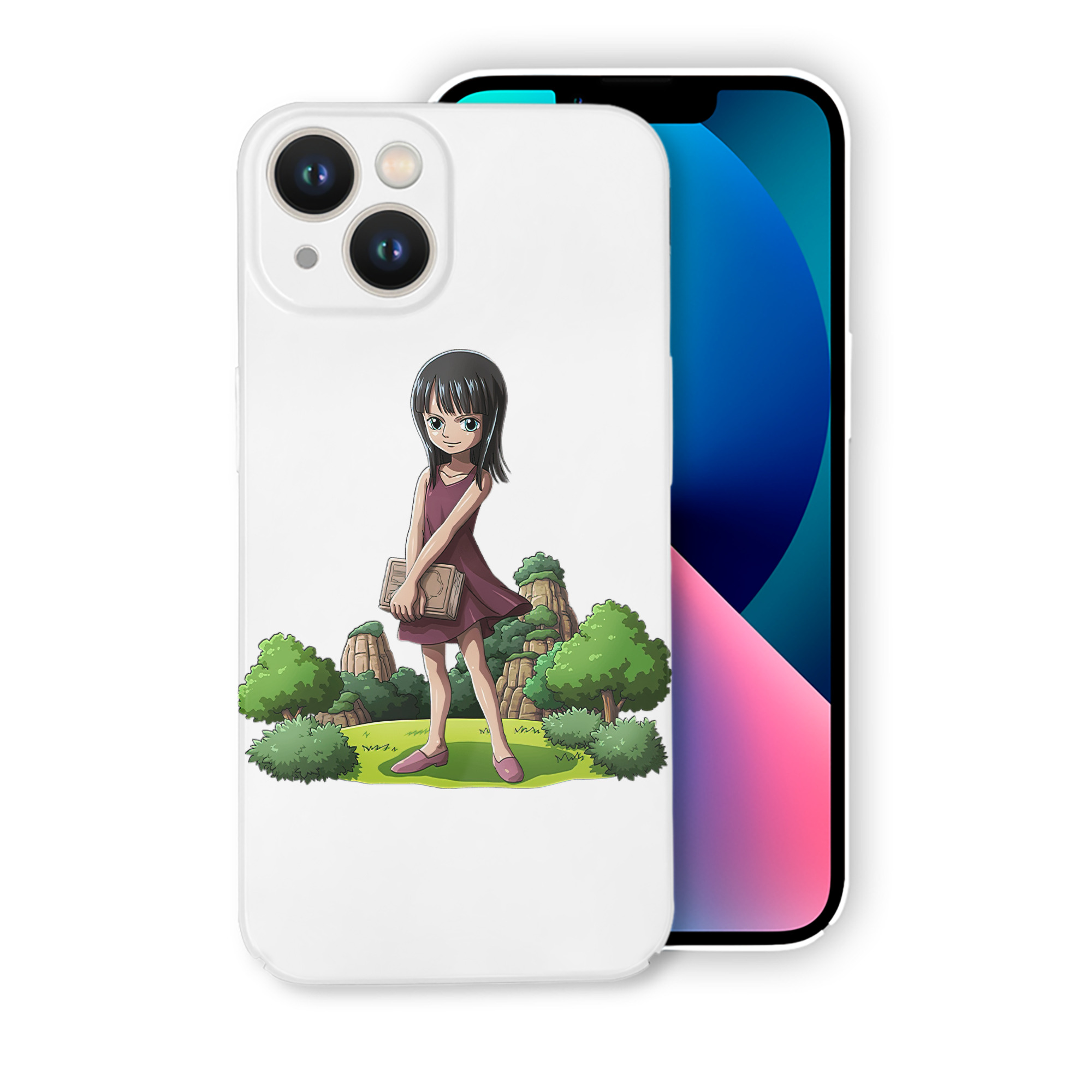 （画像用） ワンピース ニコ・ロビン ONE PIECE Nico Robin 【iPhone 14シリーズ対応】ハードケース